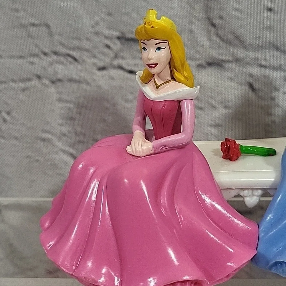 Disney Princess Figures‎ Lot Belle Ariel Cinderella Sleeping Beauty Cake Toppers